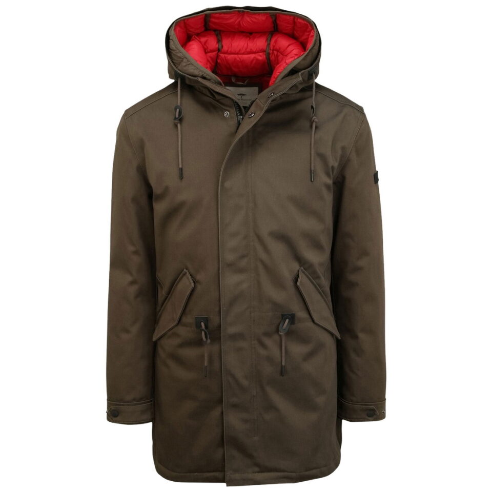 First Image Parka made of robust cotton